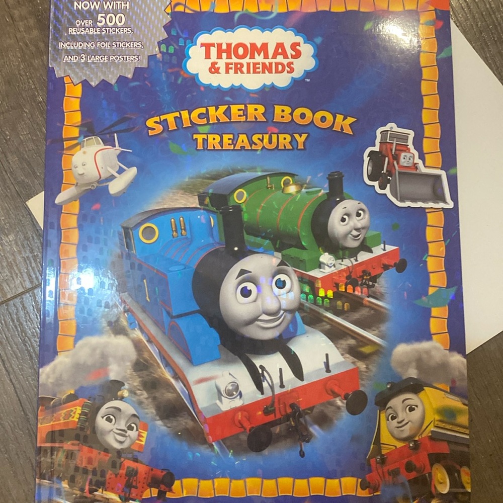 GOLDEN Books Thomas & Friends Fun Kit (New & Sealed)